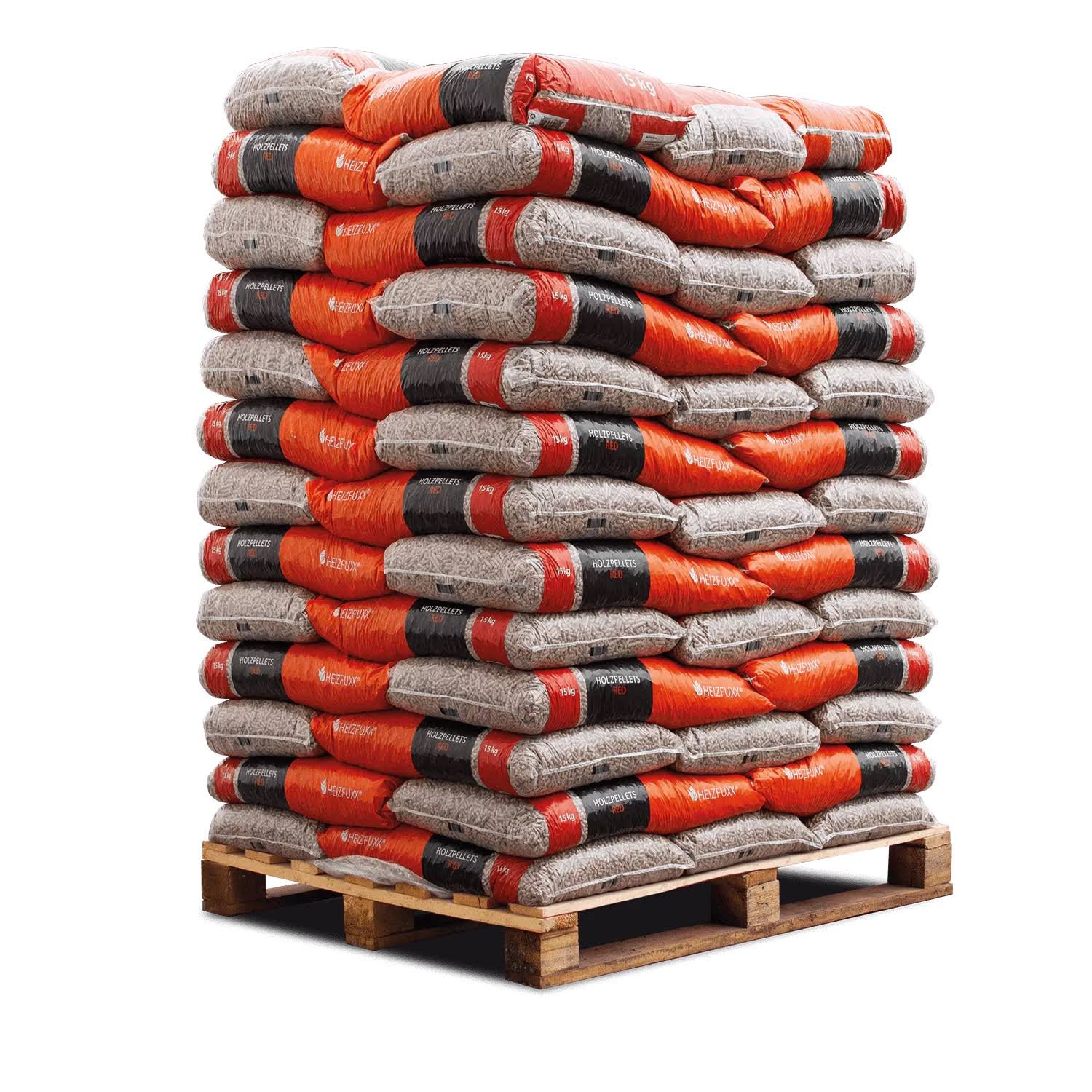 HZ1 Holzpellets Red 65 x 15 kg – Bild 1