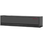 KRAFTWERK MOBILIO BLACK EDITION 2er Kombi breit – Buche-Multiplex-Arbeitsplatte, 7 Schubladen, Lochwand, 2275 mm – KW-3964K-BLK-022 – Bild 4