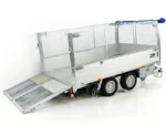 Twintrailer Multi-Heckkipper TT30-30 3,0t|120cm|Tandem|Netz