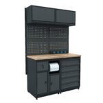 TOOLBOX4YOU Werkstatteinrichtung Set Bullram Expert Serie – Werkstattmodul 1 Profi Werkbank – BGMOD1 – Bild 2