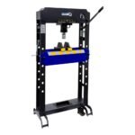 MAMMUTH 50t Werkstattpresse manuell + pneumatisch inkl. Druckstücke – SP50HAM