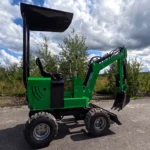 Caivu HFT7 Minibagger auf Rädern – Bild 3