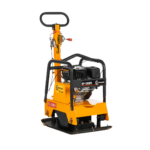 LUMAG RP-130HPC – Rüttelplatte reversierbar mit 130 kg inkl. Transportfahrwerk und Gummimatte – Bild 2